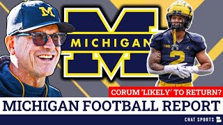 Michigan Football: Blake Corum ‘Likely’ Returning, Jayden Davis Recruiting Rumors, Future Schedule