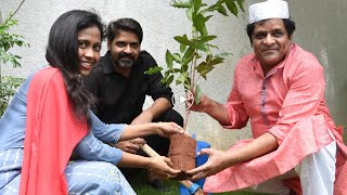 Comedian Ali Along With His Family Accepted Green India Challenge | Khayyum | Daily Culture