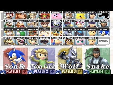 Super Smash Bros Brawl Unlocking All Characters - Medropotq