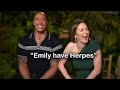 Dwayne Johnson And Emily Blunt Savage Moments #2