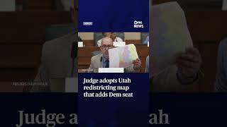 WATCH: Judge adopts Utah redistricting map that adds Dem seat