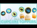 DIY Cupcake Topper | Custom Elephant Theme Baby Shower Cricut Tutorial 🐘