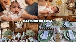 BATIZADO DA NOSSA BEBÊ 🕊️| igreja e almoço para a família