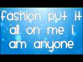 Lady Gaga-Fashion+Lyrics