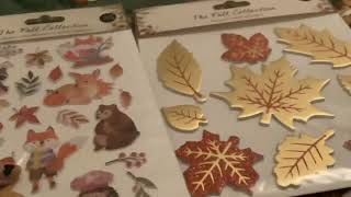 Autumn stickers!