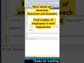 How to find number of employees in each department #shorts #sql #sqlqueries #sqlinterview #coding