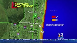 Broward Residents East Of US1 Ordered To Evacuate