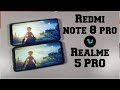 Realme 5 Pro vs Redmi Note 8 Pro gaming comparison/ Snapdragon 712 vs Helio G90T