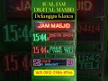 4 Jam Digital Masjid Delanggu Klaten | WA 0812-2986-8766