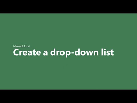 How do you write drop down?