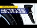 INSTALL GUIDE: BMW F97 X3M Carbon Side Grille Set