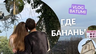 BATUMI VLOG: БАНАНОВАЯ РОЩА БЕЗ БАНАНОВ | КРЕПОСТЬ ПЕТРА | ЦМИНДА САМЕБА