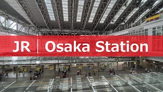 How To Enjoy JR Osaka Station │ Trains in Japan