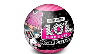 Limited Edition LOL Surprise MGAE Cares Doll Unboxing Toy Review
