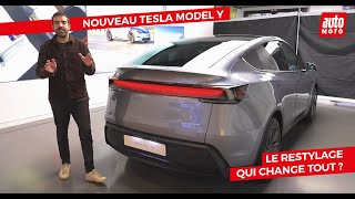 Nouveau Tesla Model Y : quoi de neuf sous le soleil de Californie ?