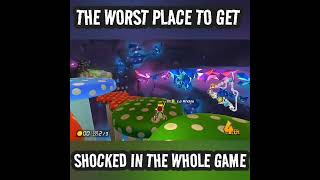 THE WORST PLACE TO GET SHOCKED (Mario Kart 8 Deluxe) #shorts #mariokart #nintendo #gaming #mk8dx #mk