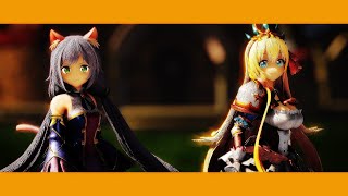 【MMDプリコネ】オツキミリサイタル【ペコリーヌとキャル】【2K 60fps】