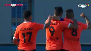 ناصر منسي يخطف هدف البنك الأهلي الأول في شباك غزل المحلة | الدوري المصري 2022/2021