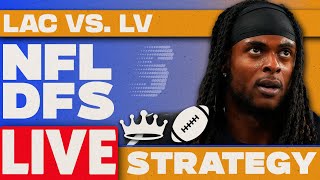 Chargers-Raiders Showdown Strategy TNF Week 15 DFS Picks | NFL DFS Strategy