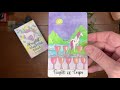 crystal unicorn tarot ~ indie deck walkthrough