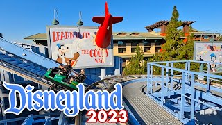 Goofy's Sky School 2023 - Disney California Adventure Ride [4K POV]