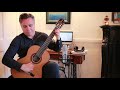 study no.5 opus 60 by fernando sor. matthew mcallister guitar .