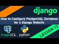 How to Configure PostgreSQL Database for a Django Website - Lesson 13