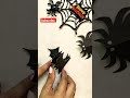 halloween craft for kids👻🕷️ how diy trending viral youtubeshorts art shorts letstrytodiy