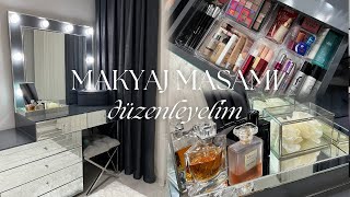 MAKYAJ MASAMI DÜZENLEYELİM 💄| MİNİMAL MAKYAJ KOLEKSİYONUM