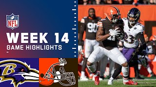 Ravens vs. Browns Week 14 Highlights | NFL 2021