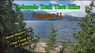 Colorado Trail Segment 11