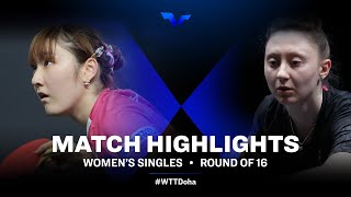 Miyu Kato vs Sofia Polcanova | WS | WTT Star Contender Doha 2022 (R16)