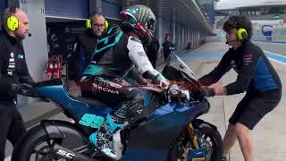 Jerez test moto3 and moto2  2025 rider and team  firstlook  Adrian Huertas action