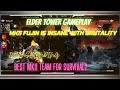 Crazy Elder tower gameplay|| Mk11 fujin Brutality set || Mk11 Mobile