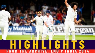 Bhuvi and Sharma's Test Best Figures as India Win at Lord's! | Classic Match | England v India 2014