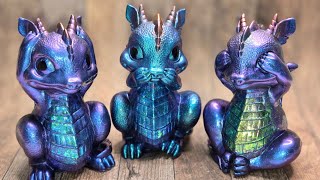 Hear, See, Speak No Evil Dragon Set