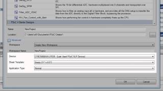 PSoC® Creator™ Tutorial: Creating a New Project