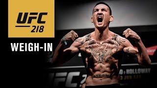 UFC 218: Official Weigh-in
