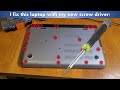 Laptop repair with new All-in-1 Precision Screwdriver Set