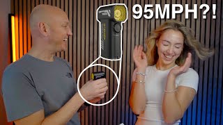 Is the Nitecore Handheld JET Fan REALLY That Powerful? Fun Test with My Daughter! 💨👧