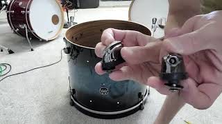 Mapex THBM2218BA (floating bass drum tom mount). Mounting Process and Design