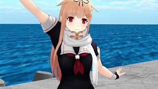 【MMD／艦これ】 夕立改二でキミ以上、ボク未満。