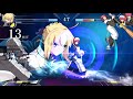 【melty blood type lumina セイバーvsヒスイ＆コハク プレイ動画➁】