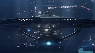 The U.S.S  Titan-A Leaves Space Dock | Star Trek Picard Season 3