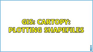 GIS: cartopy: plotting shapefiles