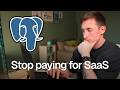 I replaced my entire tech stack with Postgres…