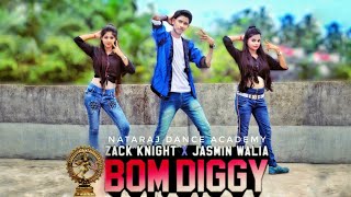 Zack Night | Jasmin Walia | Bom Diggy Dance Cover | Nataraj Dance Academy Official