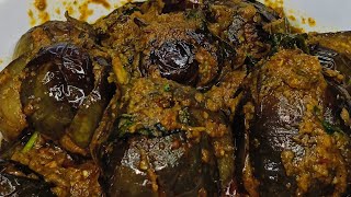 Gutti vankaya 🍆 ||Stuffed Brinjal || eggplant  Fry #shorts #viral #Cooking