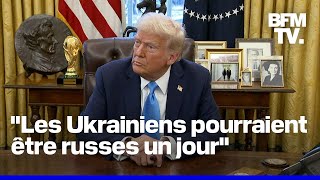 Guerre en Ukraine: la réaction des Ukrainiens aux propos polémiques de Donald Trump