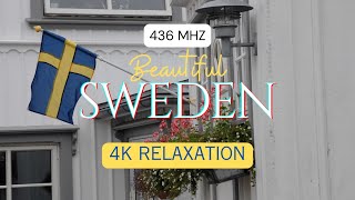 SWEDEN- As Beautiful and Peaceful as You Expected! 436 MHZ Relaxation Travel Scenes